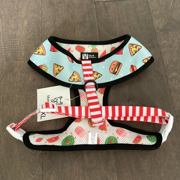 Brand New Blue Paw “Cheat Day” Pet Harness - Picture 2 of 6